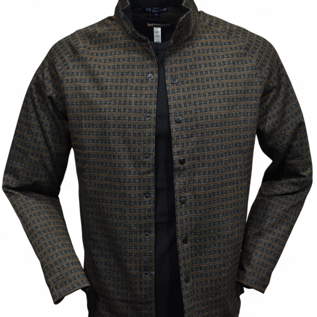 940B Sasso Snap Cardigan – Marcello Sport