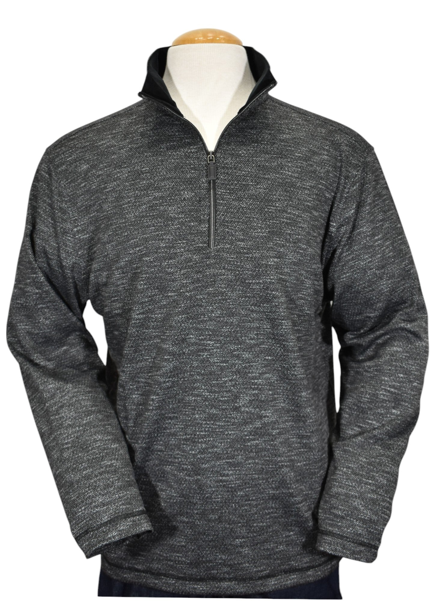 Experience timeless style with the Marcello Bodrum Slate Quarter Zip