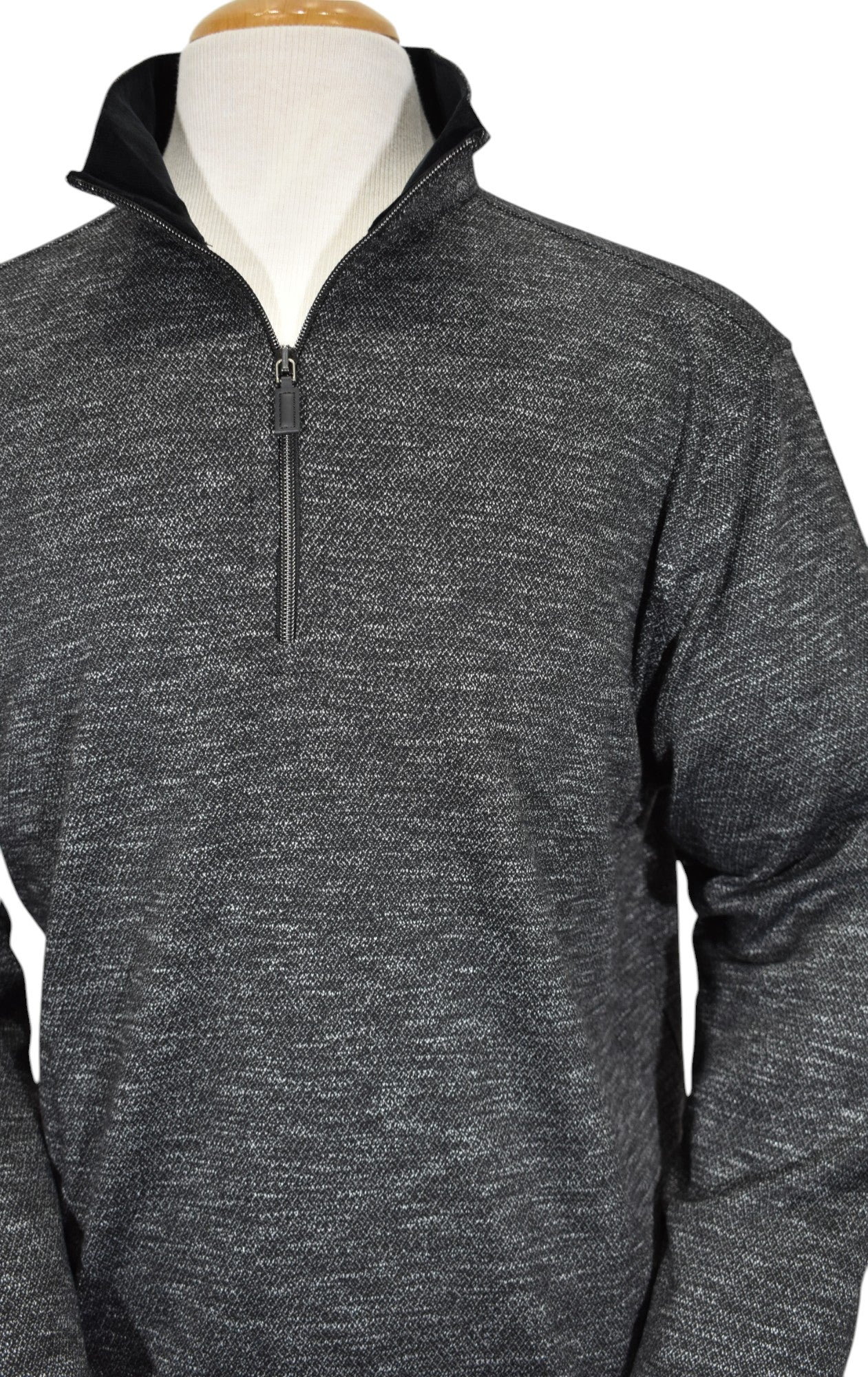 Experience timeless style with the Marcello Bodrum Slate Quarter Zip