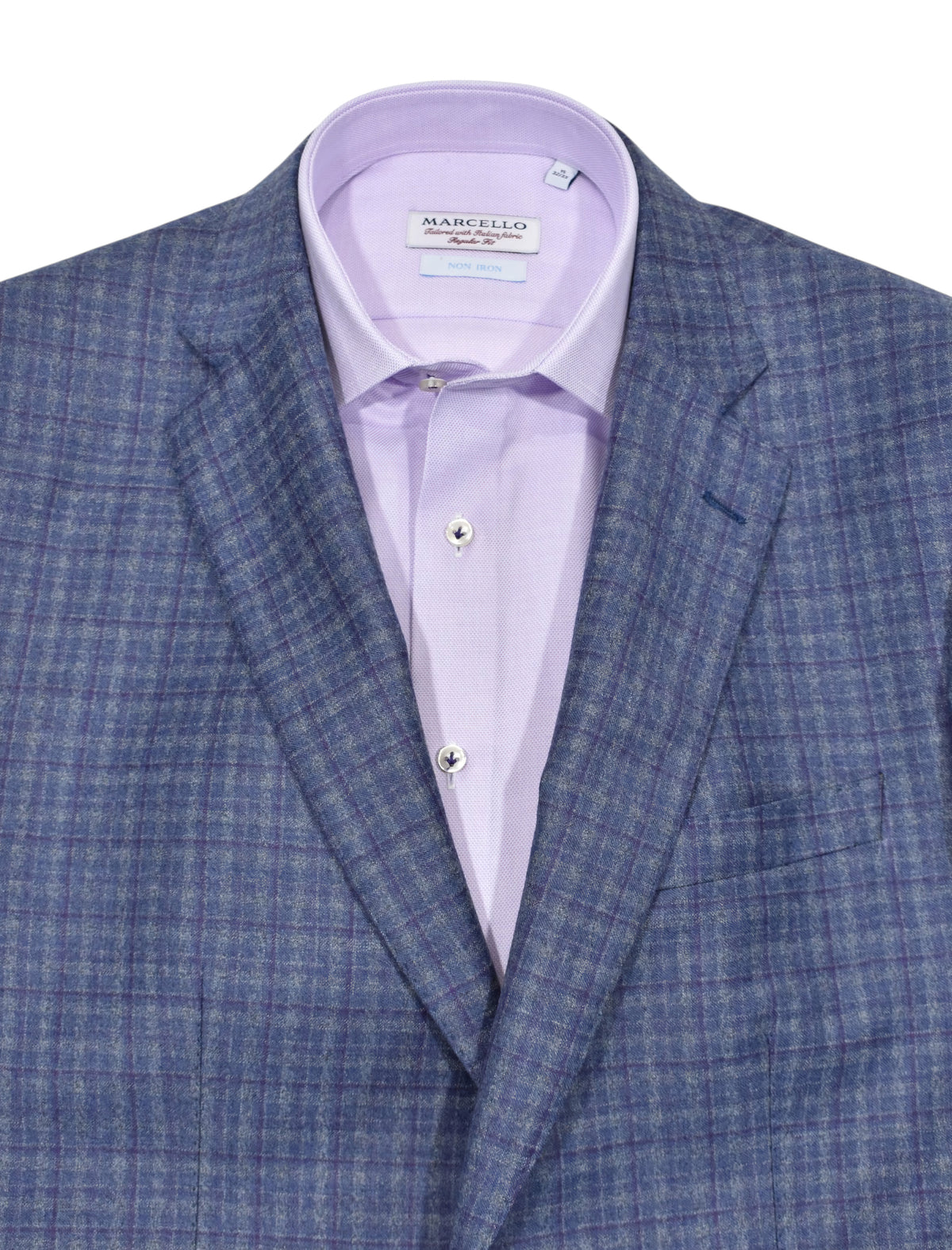 Marcello Non Iron dress shirt in lilac.