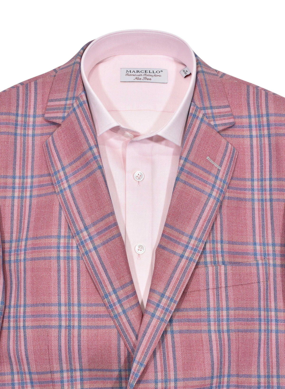 Marcello Non Iron dress shirt in pink.