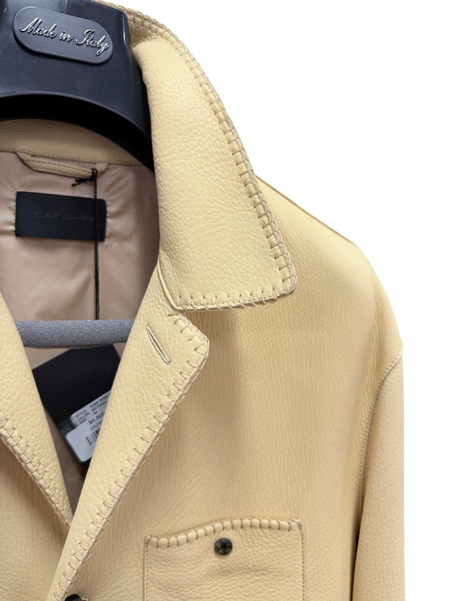 Maize deer skin jacket