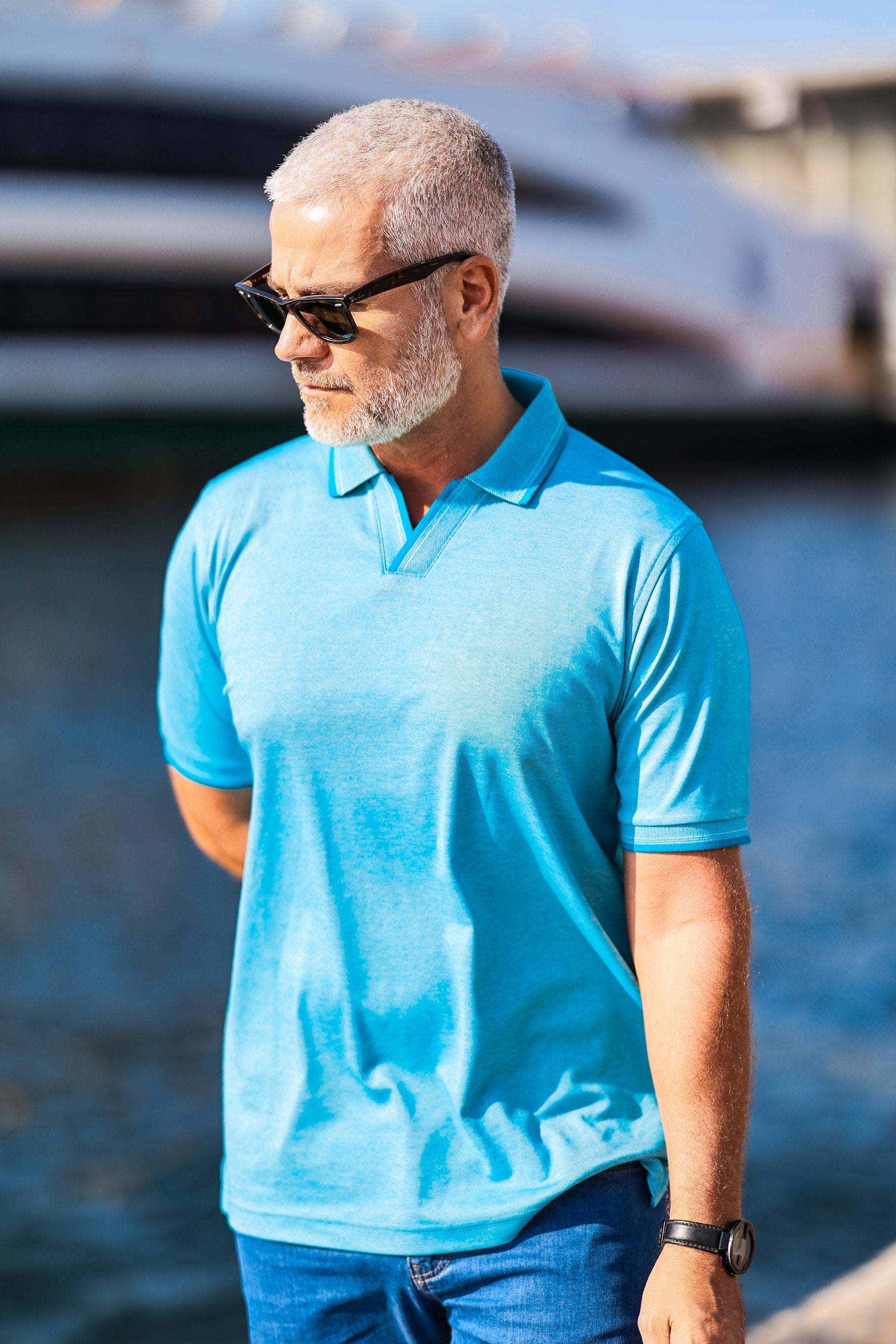 DECEMBERMAY Color combination polo 未使用 ISO_8813LR.jpg?crop=center&