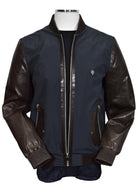 Unleash your inner style with our Marcello Microfiber Leather Jacket!