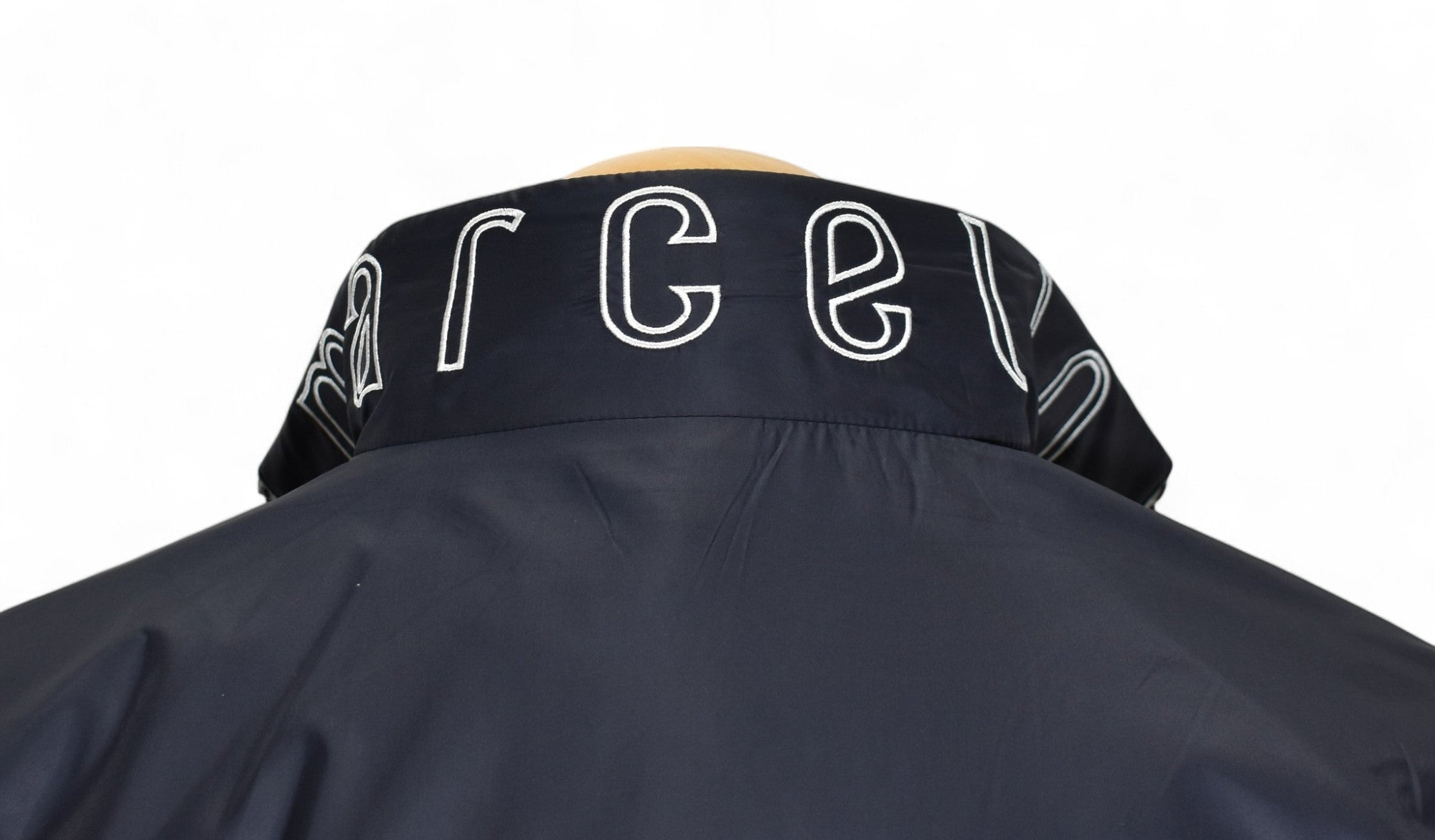 Marcello navy windbreaker.