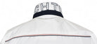 Marcello white nautical windbreaker.