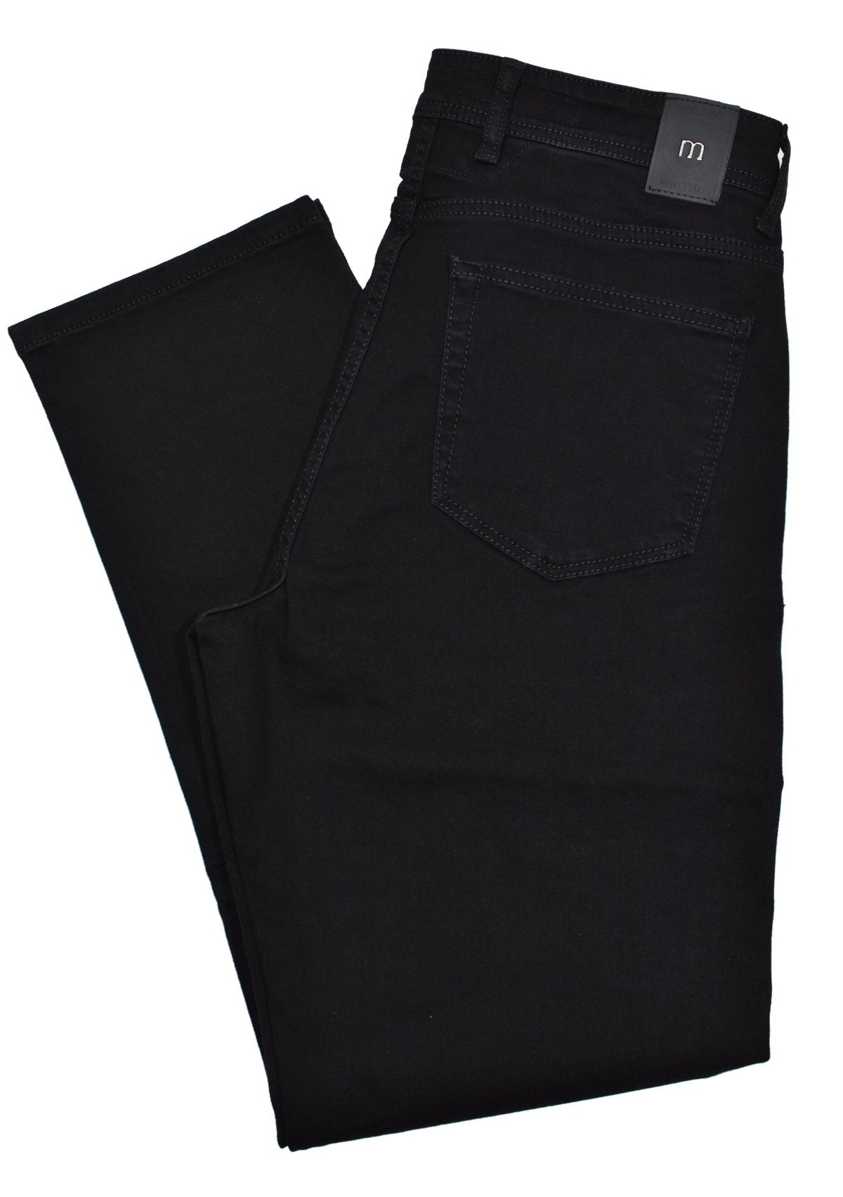 Upgrade your wardrobe with our new LP20 Black jeans from Marcello. These lightweight washed denim jeans provide optimal comfort and support in all the right places for a perfect fit. With a slimmed leg and stretch for natural movement, you'll always look and feel your best.