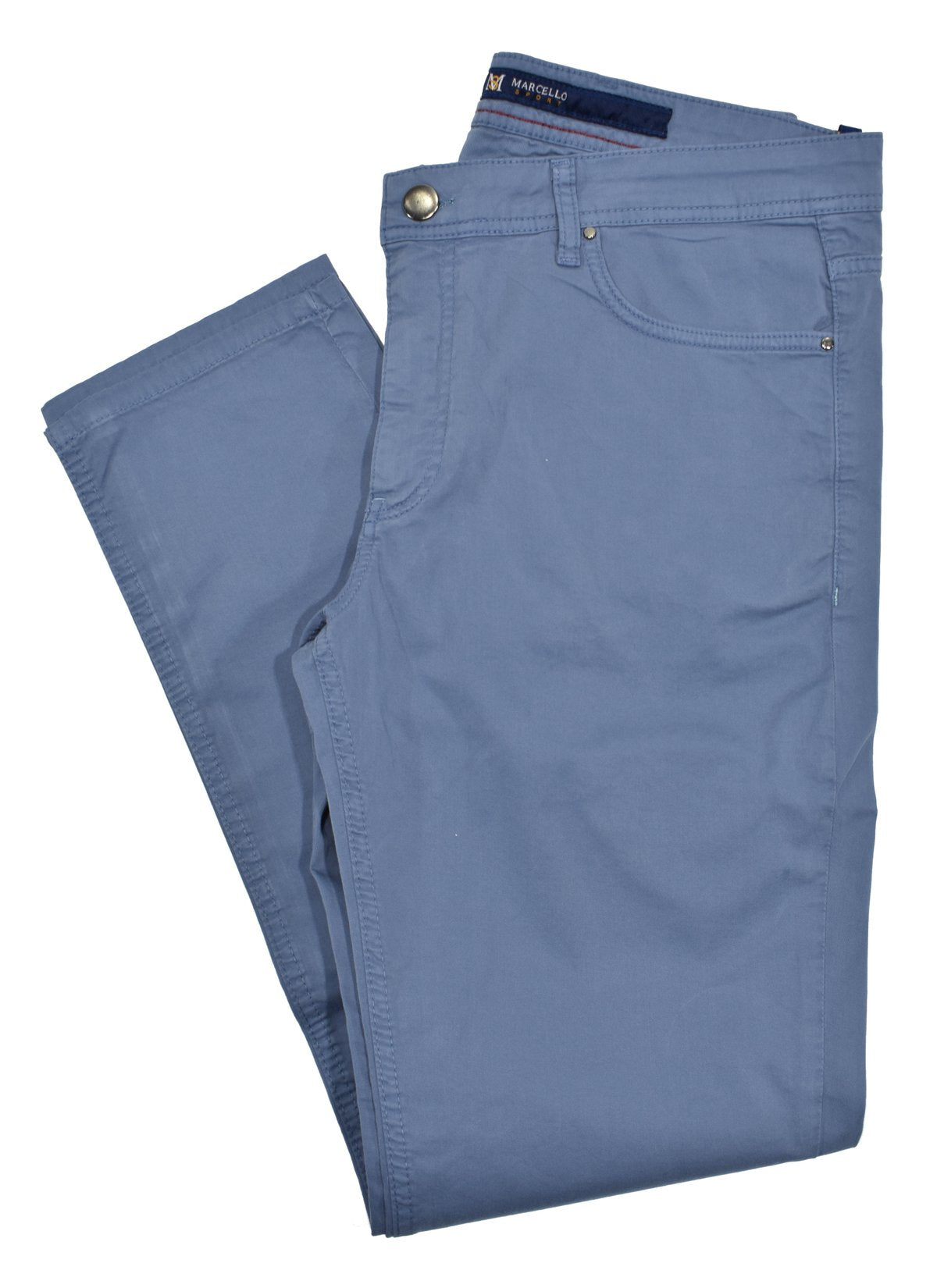 Move comfortably with the LP25 Platinum Comfort Stretch Pant. Crafted with Marcello premium fabric, these lightweight twill-cotton pants feature Lycra for added comfort and stretch, so you can move with ease and confidence. Their soft peach finish ensures unparalleled comfort! A modern classic fit stylizes your look and provides a flattering silhouette. Experience luxurious comfort and style - in one pant!