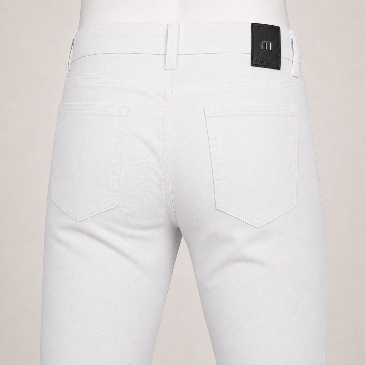 Crafted with Marcello premium fabric, these lightweight twill-cotton pants feature Lycra for added comfort and stretch, so you can move with ease and confidence.