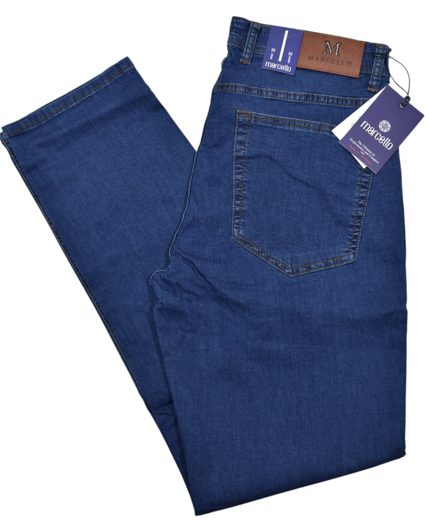 Say goodbye to stiff denim and hello to Marcello's LP27 Stretch Lightweight Denim