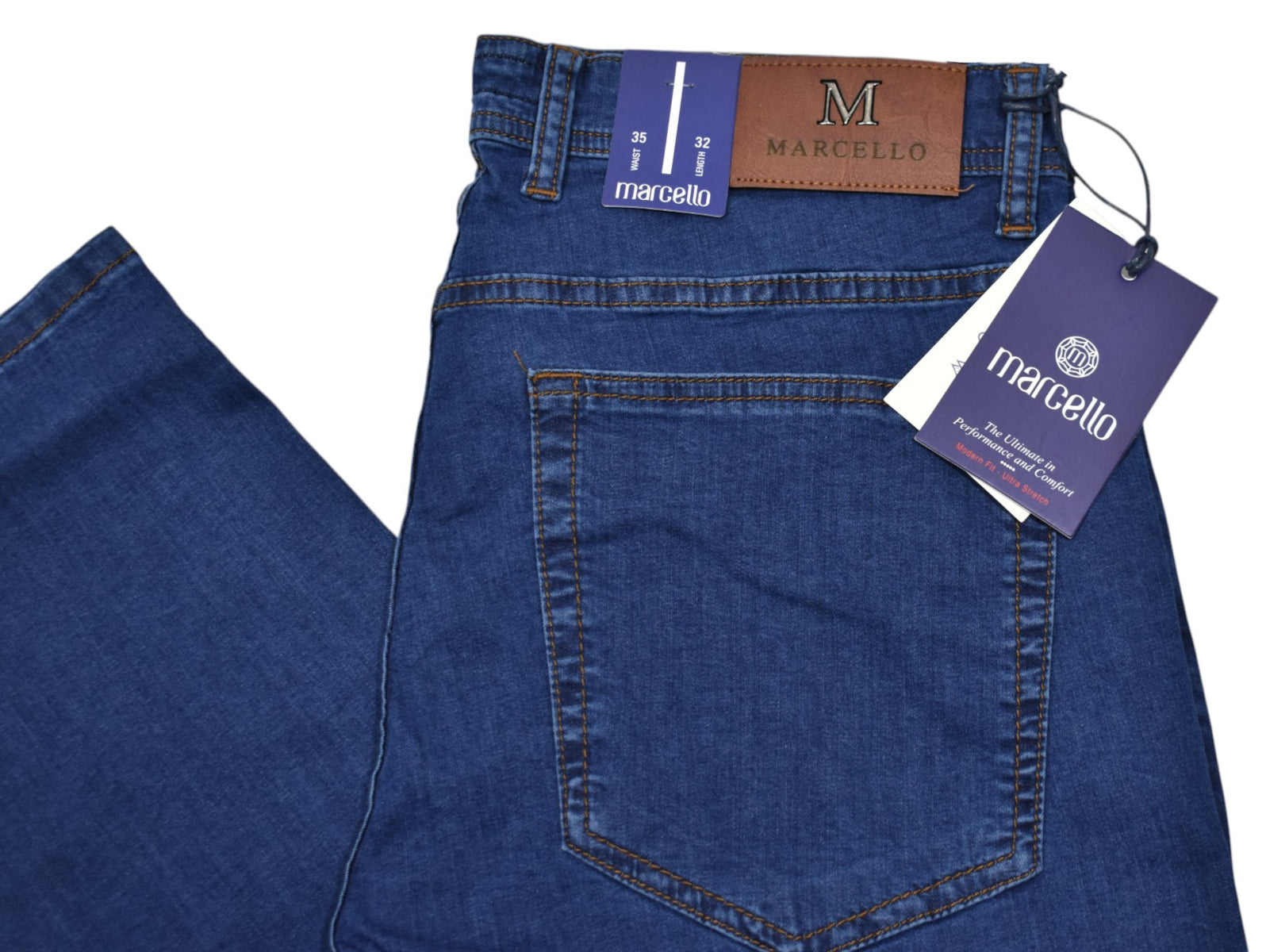 Say goodbye to stiff denim and hello to Marcello's LP27 Stretch Lightweight Denim