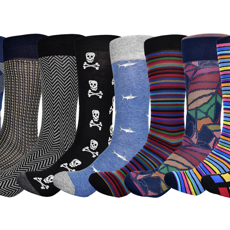 Image of different Marcello socks.