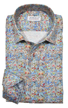 Upgrade your wardrobe with the W023R Dragon Abstract Roll Collar. Crafted from extra fine cotton with a luxurious silk-like finish, this shirt is a dream to wear. The Marcello exclusive one-piece roll collar stands elegantly, while the custom matched buttons and trim fabric add a touch of sophistication. Perfect for any occasion.
