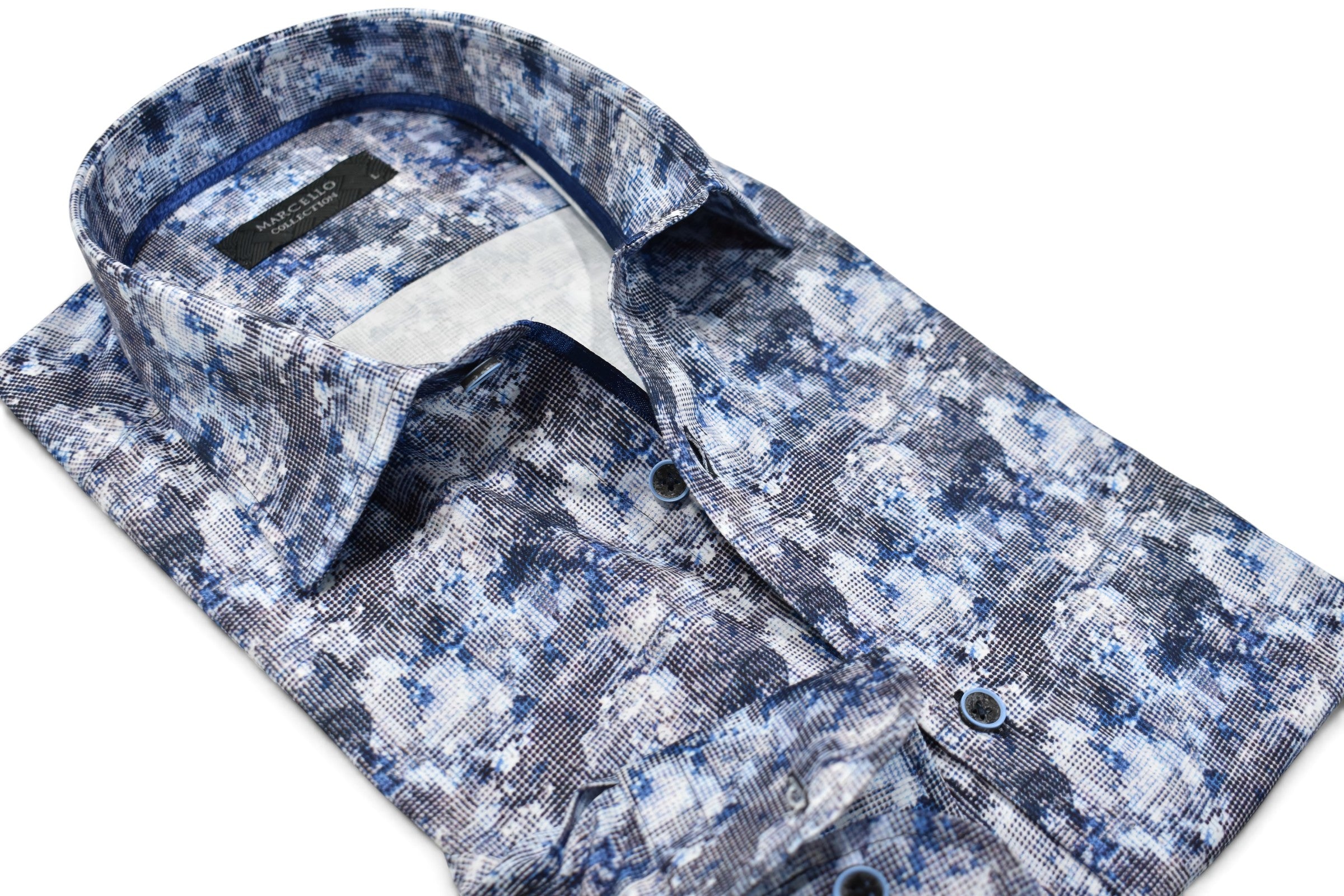 Nubula mix sport shirt by Marcello