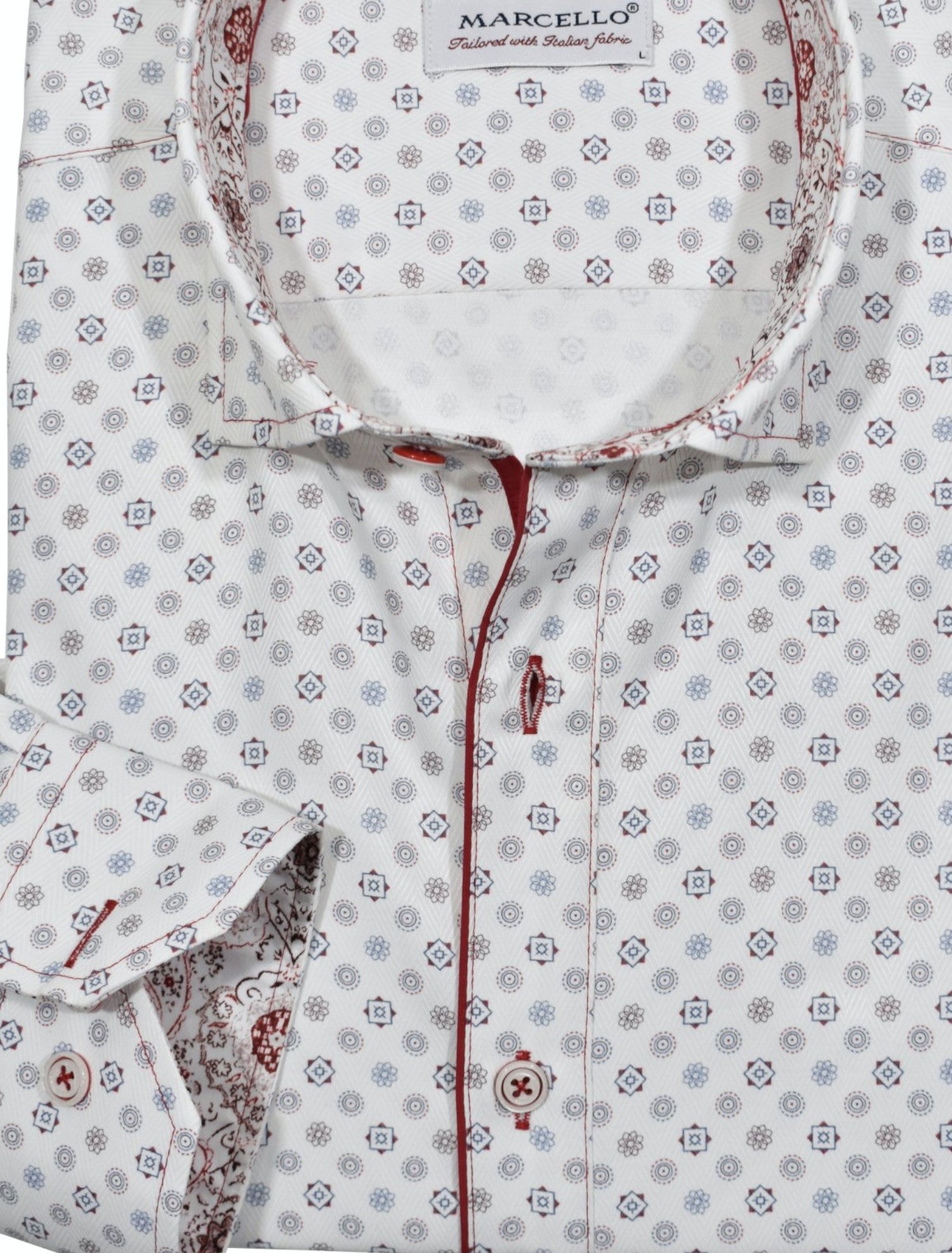 Indulge in luxurious comfort with W047 Bronson Medallion by Marcello Sport.