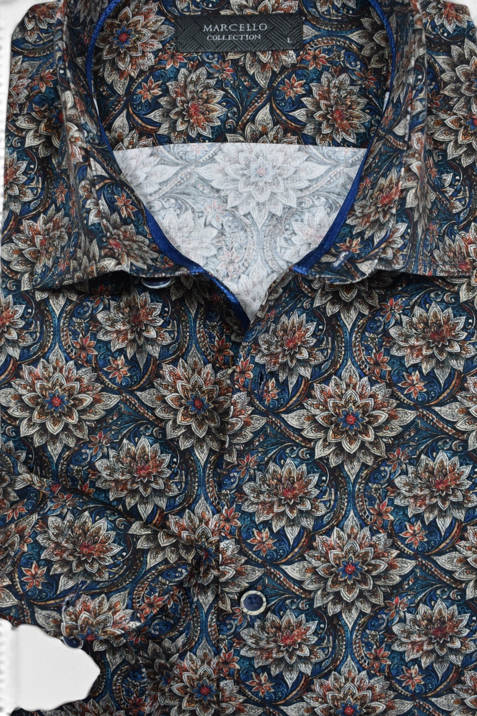 Flora burst sport shirt by Marcello.