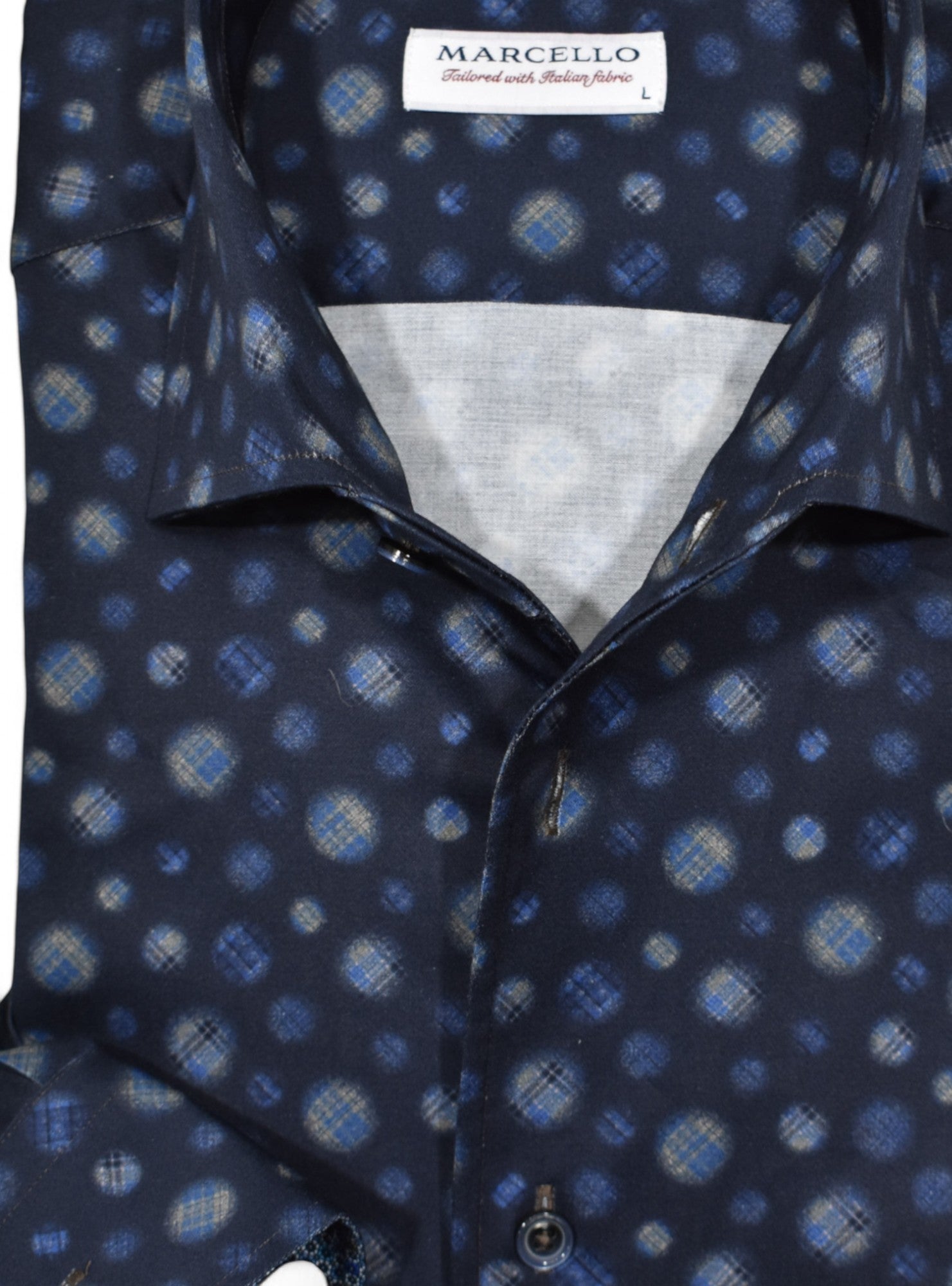 Marcello Celestial Navy sport shirt!