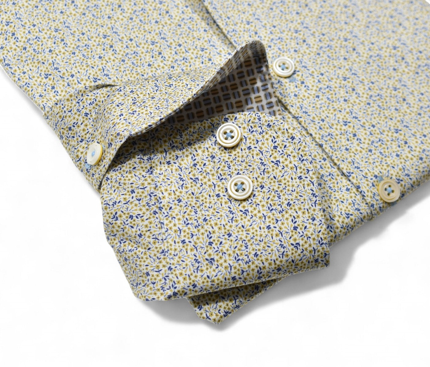 Marcello fine maize floral shirt.