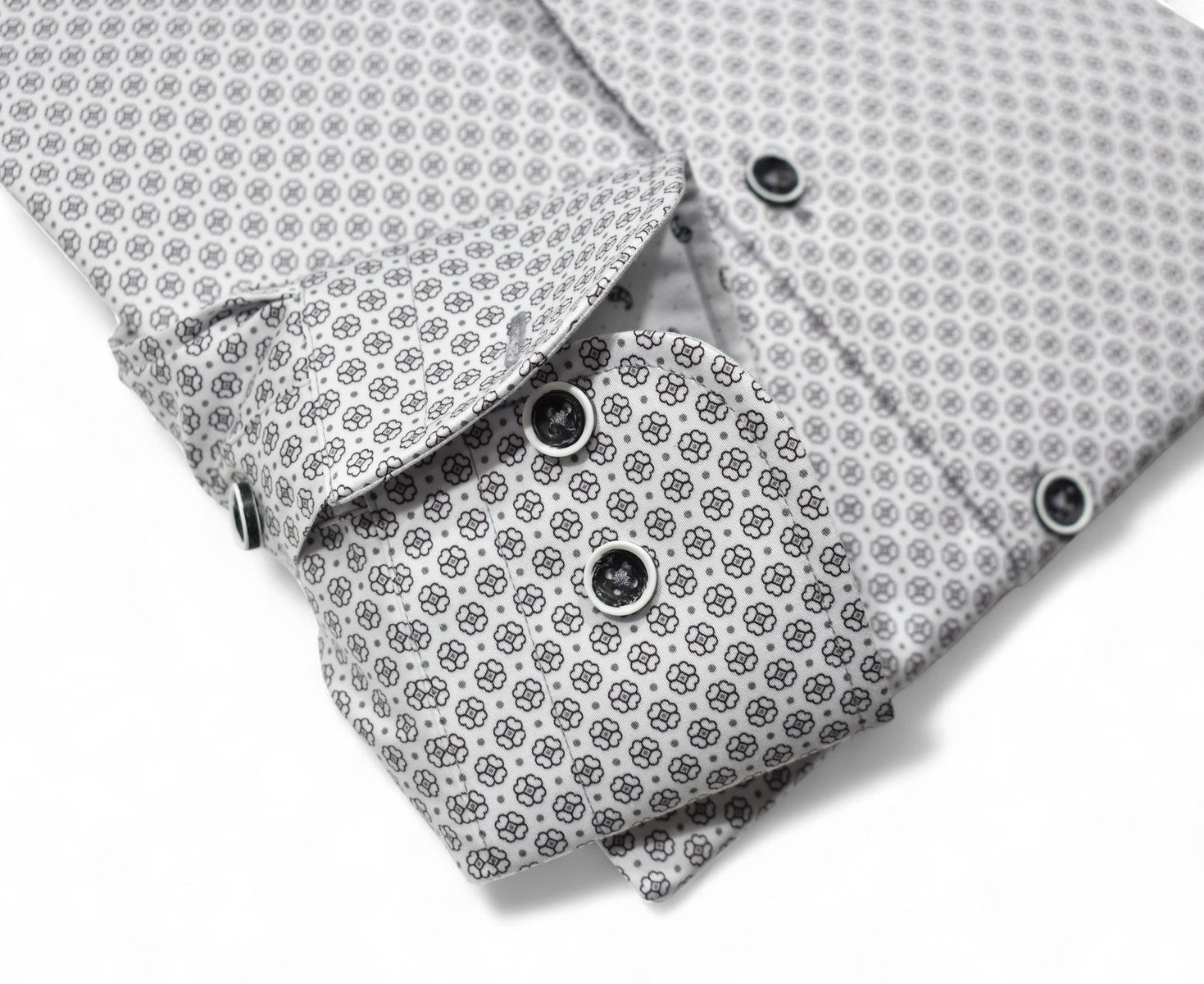 Marcello classic circled medallion shirt.