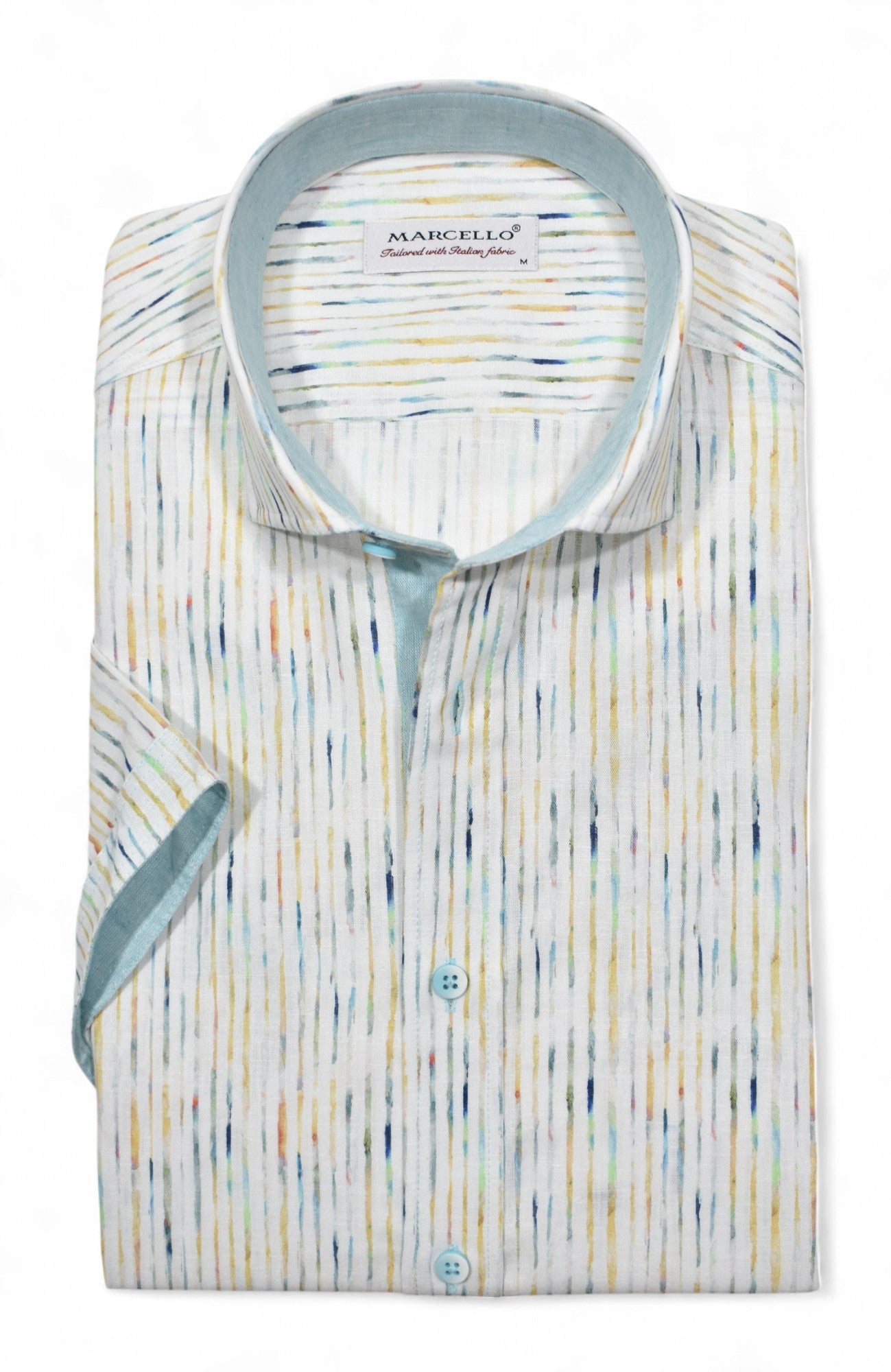 Marcello multi stripe shirt.