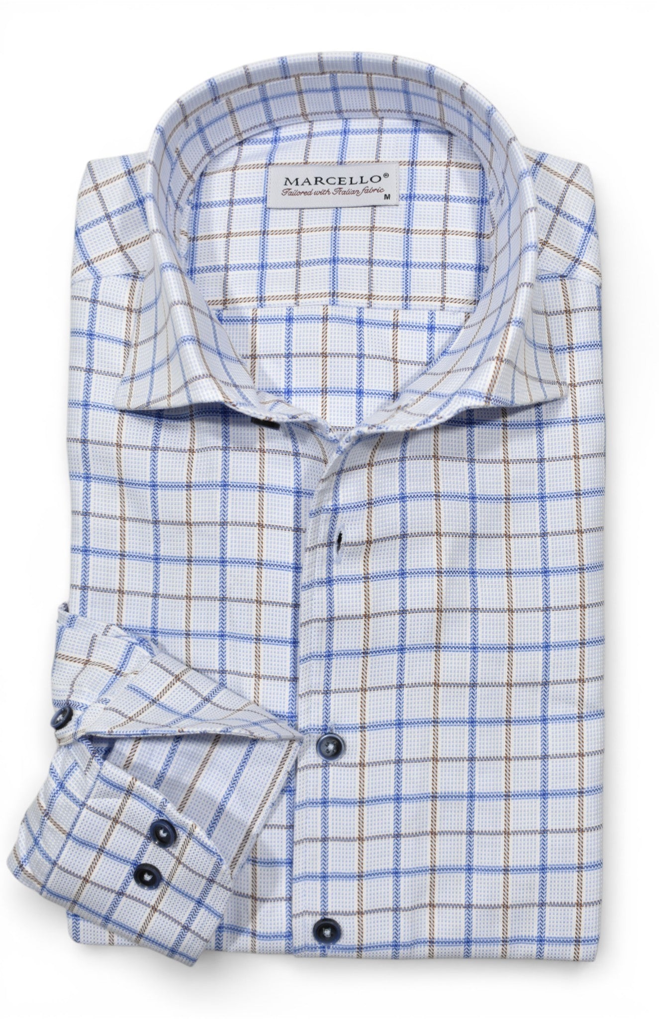 Marcello plaid shirt.