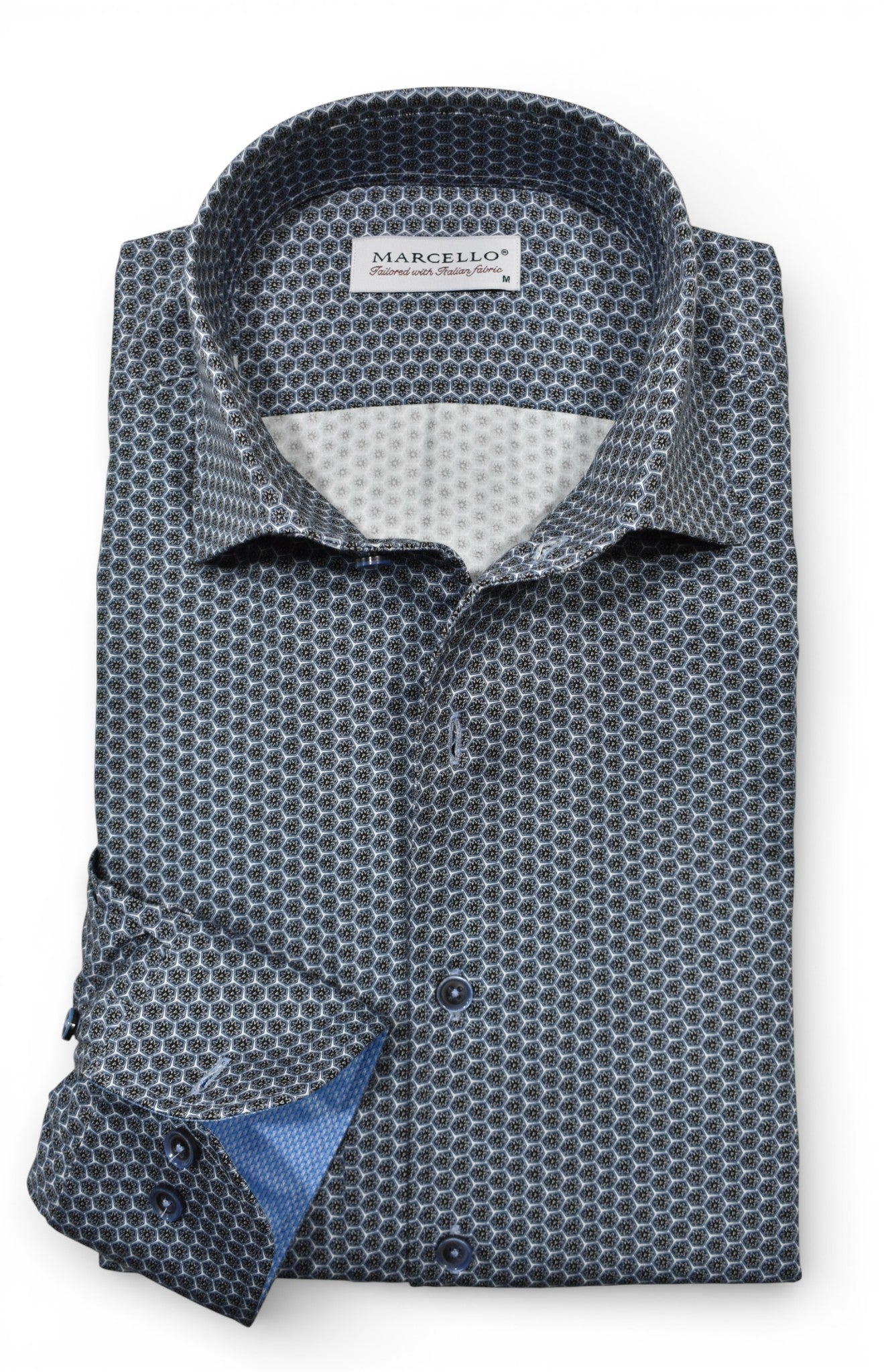 Marcello honeycomb shirt.