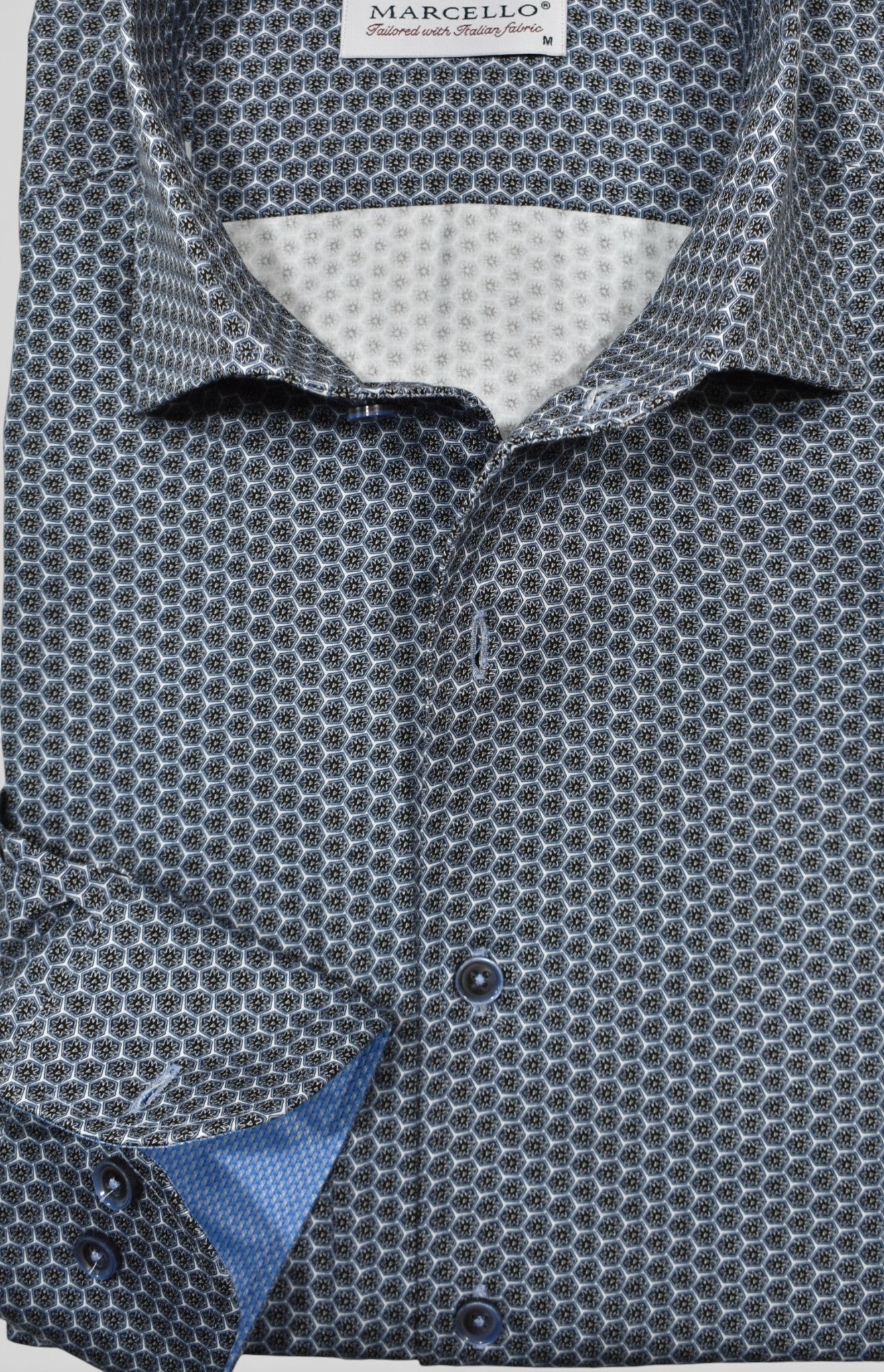 Marcello honeycomb shirt.