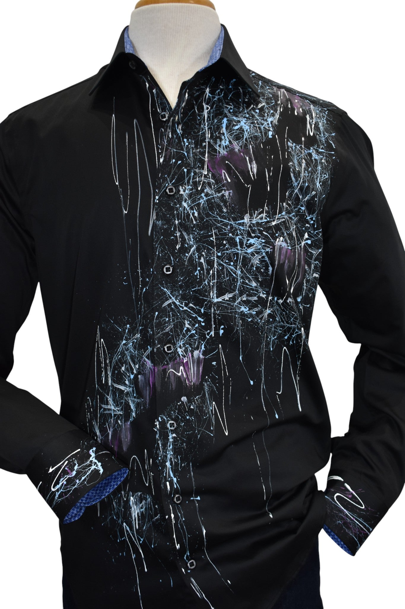 Marcello hand painted shirt.