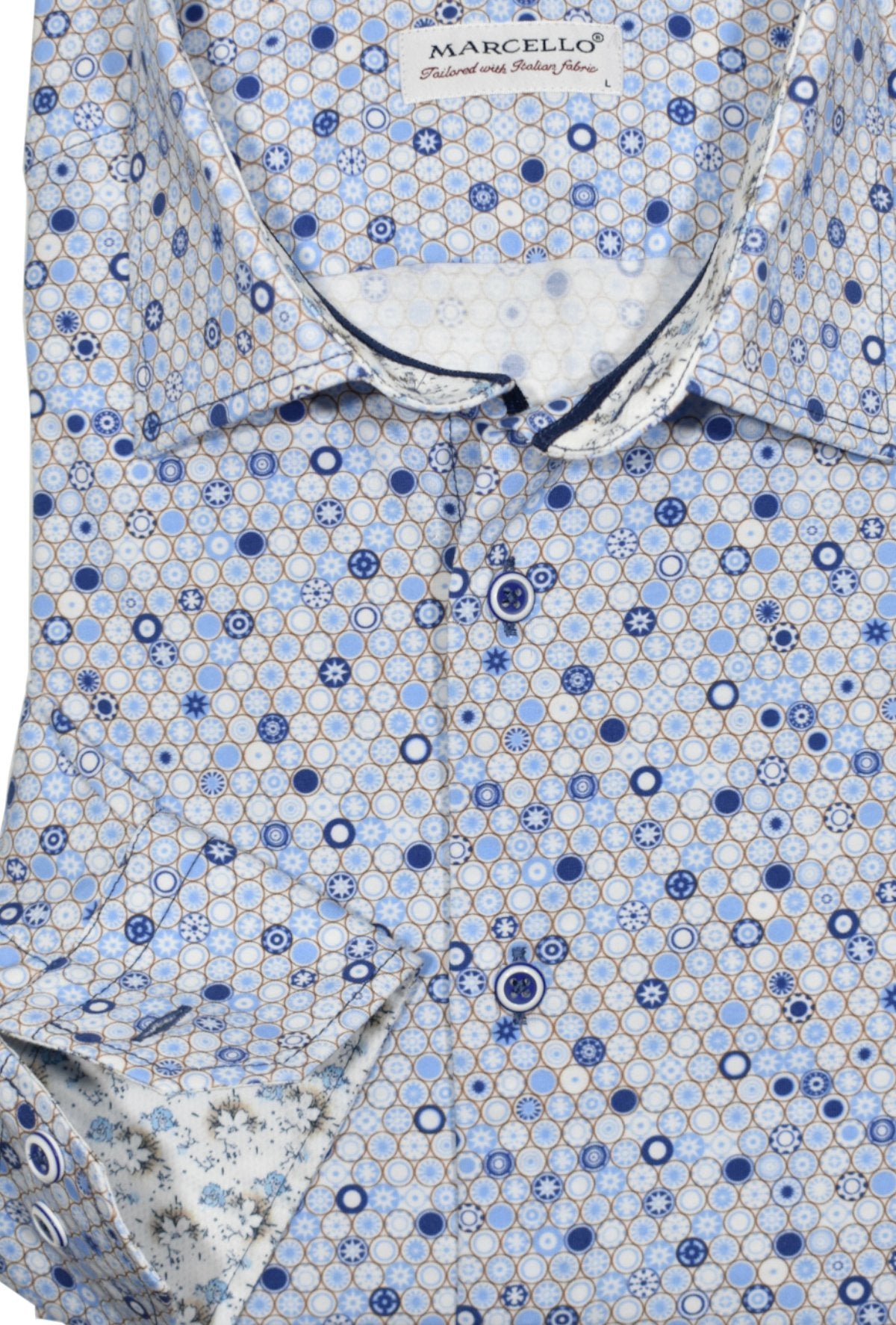 Indulge in pure comfort in our Mmmm Stretch shirt. Made with exquisite 8-way stretch cotton fabric and a touch of elastin, this shirt moves with your body and is so soft you'll be saying "Mmmm!" Perfect for any occasion. Enjoy unparalleled comfort!