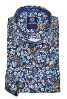 Indulge in pure comfort in Marcello Mmm 8 Way Stretch shirt. Made with exquisite 8-way stretch cotton fabric and a touch of elastin, this shirt moves with your body and is so soft you'll be saying "Mmm!" Perfect for any occasion. Enjoy unparalleled comfort!