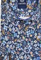 Indulge in pure comfort in Marcello Mmm 8 Way Stretch shirt. Made with exquisite 8-way stretch cotton fabric and a touch of elastin, this shirt moves with your body and is so soft you'll be saying "Mmm!" Perfect for any occasion. Enjoy unparalleled comfort!