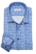 Elevate your casual wardrobe with the Marcello Columbus Ocean Trend sport shirt. Crafted from high-quality cotton, this versatile shirt effortlessly pairs with jeans, pants, or even shorts. The rich blue hues with a touch of yellow add a pop of color to any outfit. Classic yet stylish, it's perfect for any occasion.