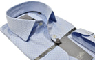 Elevate your wardrobe with the Marcello Premium Shadow Diamond Tag shirt. Crafted from extra fine fabrics sourced from fine Italian mills, our Marcello Premium program offers 100's 2 ply shirts in rich classic patterns. With the Marcello exclusive one piece roll collar, you'll feel confident and stylish in any setting.