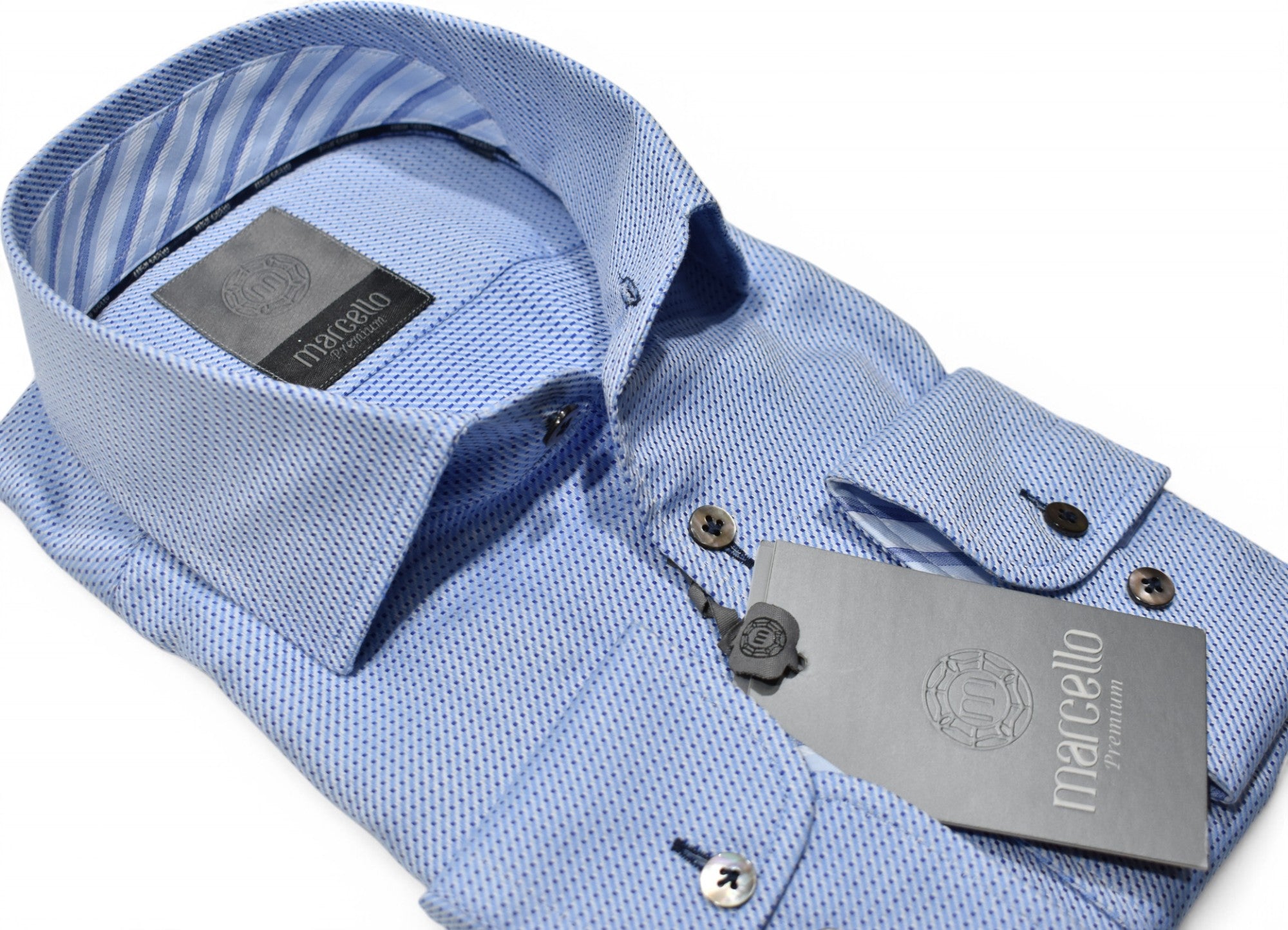 Experience the elegance of the Marcello Premium Collection, crafted from 100% Italian cotton for unmatched comfort and durability