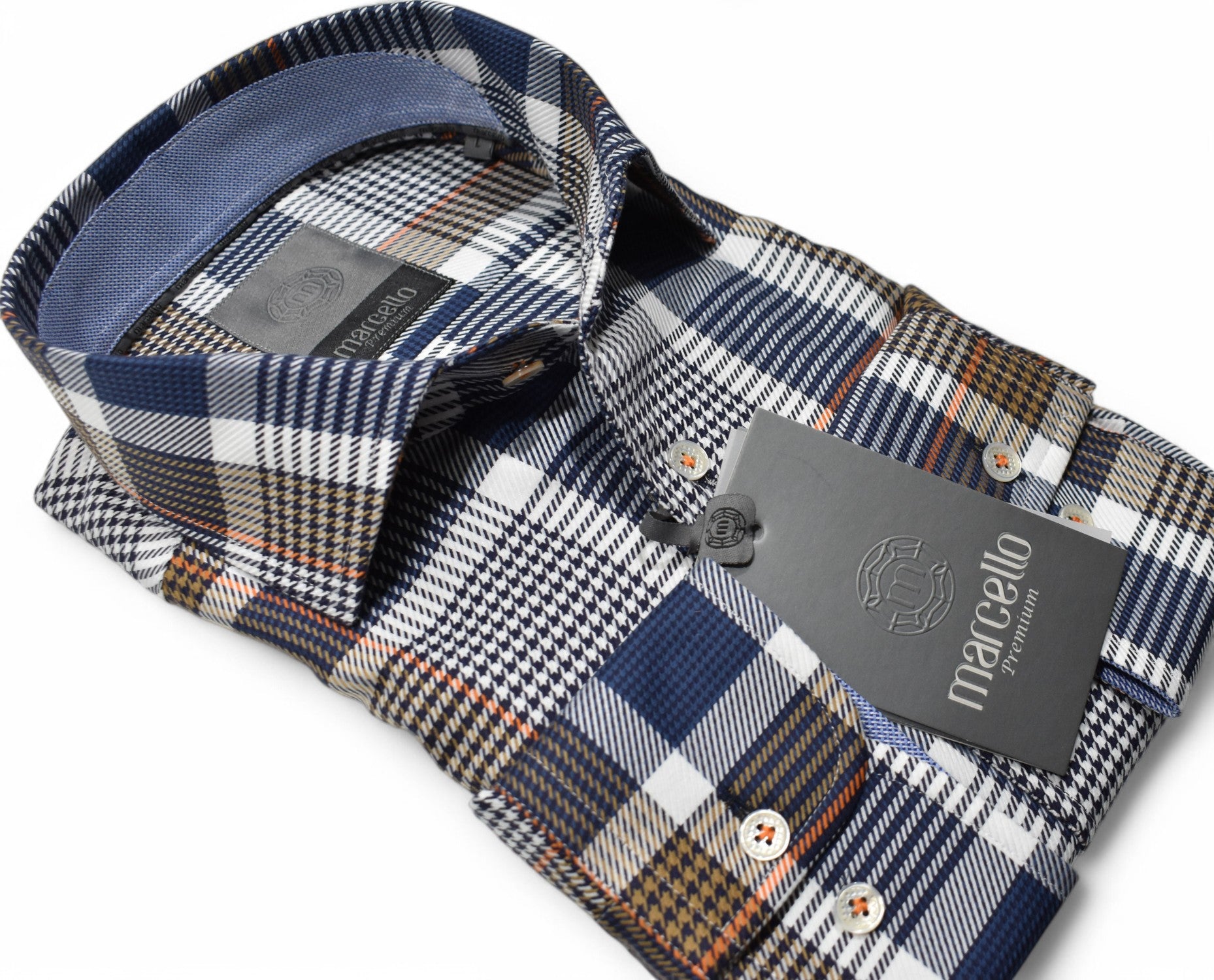 Experience the elegance of the Marcello Premium Collection, crafted from 100% Italian cotton for unmatched comfort and durability