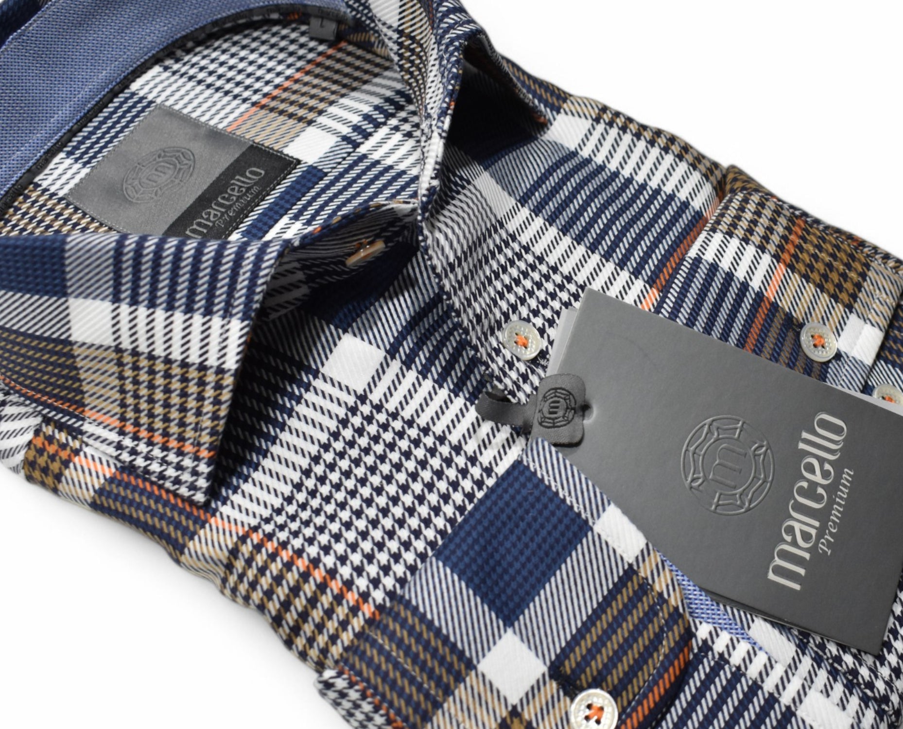 Experience the elegance of the Marcello Premium Collection, crafted from 100% Italian cotton for unmatched comfort and durability
