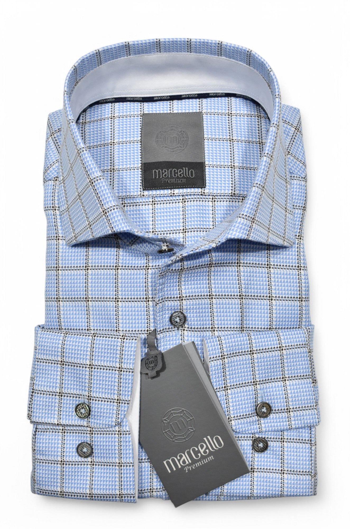 Experience the elegance of the Marcello Premium Collection, crafted from 100% Italian cotton for unmatched comfort and durability