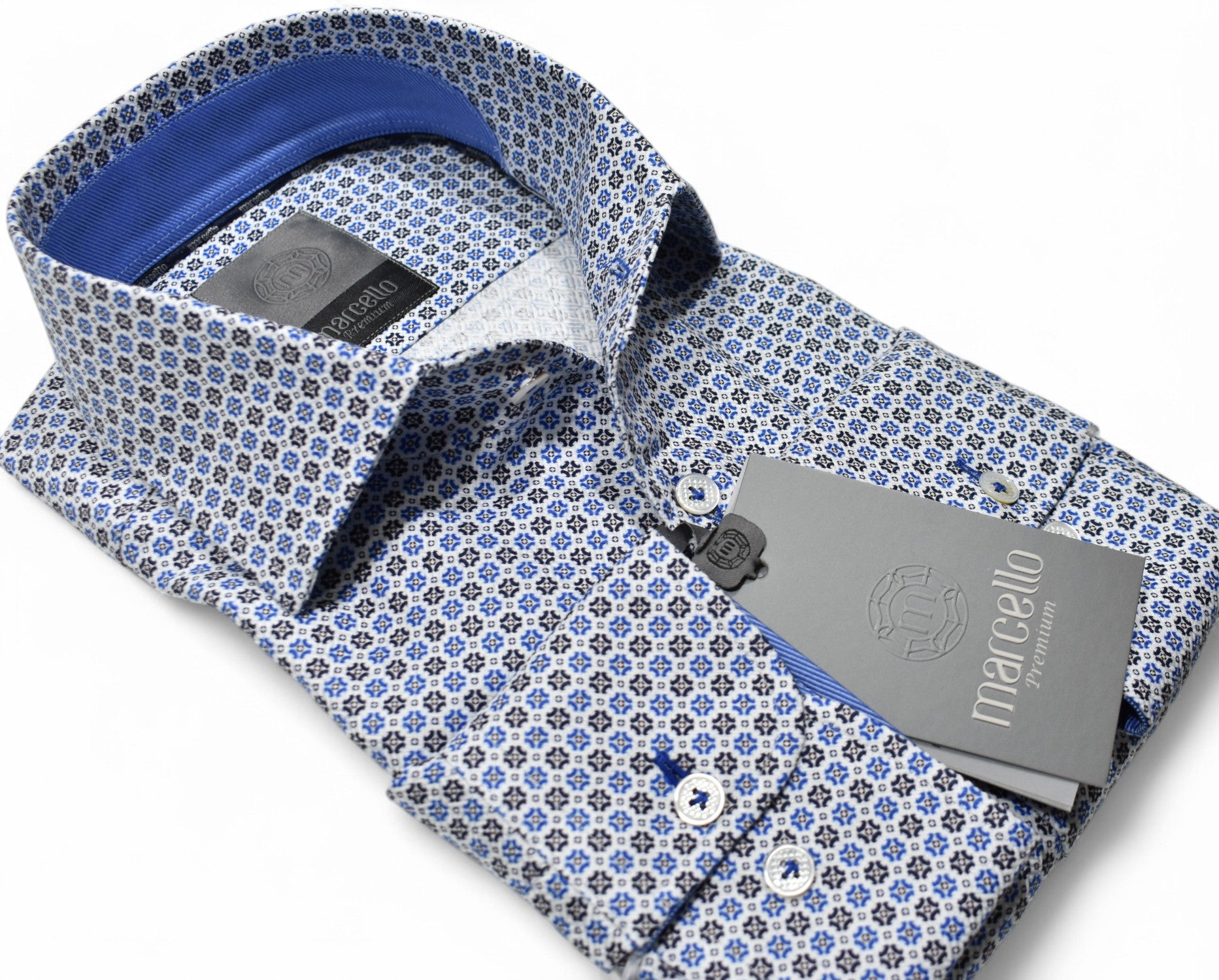 Experience the elegance of the Marcello Premium Collection, crafted from 100% Italian cotton for unmatched comfort and durability