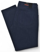 Boasting the Alberto Ceramica fabric that is both functional and dressy, in a 5 pocket jean model. Modern fit, slightly slimmer leg, shorter rise and slightly increased waist. 