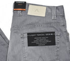 Experience the renowned Alberto fit in our Light Gray Tencel Denim Jean.
