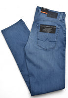 Experience the renowned Alberto fit in our Mid Blue Tencel Denim Jean