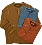 Stay comfortable and stylish with this Washed Slub Henley! Crafted from 100% soft washed cotton, its slub plaited jersey fabric creates an effortlessly cool and casual look. Multi circular stitch detailing around the cuffs and waistband add a touch of style, while its classic fit is perfect for any relaxed setting. Elevate your casual wardrobe with this must-have Henley!