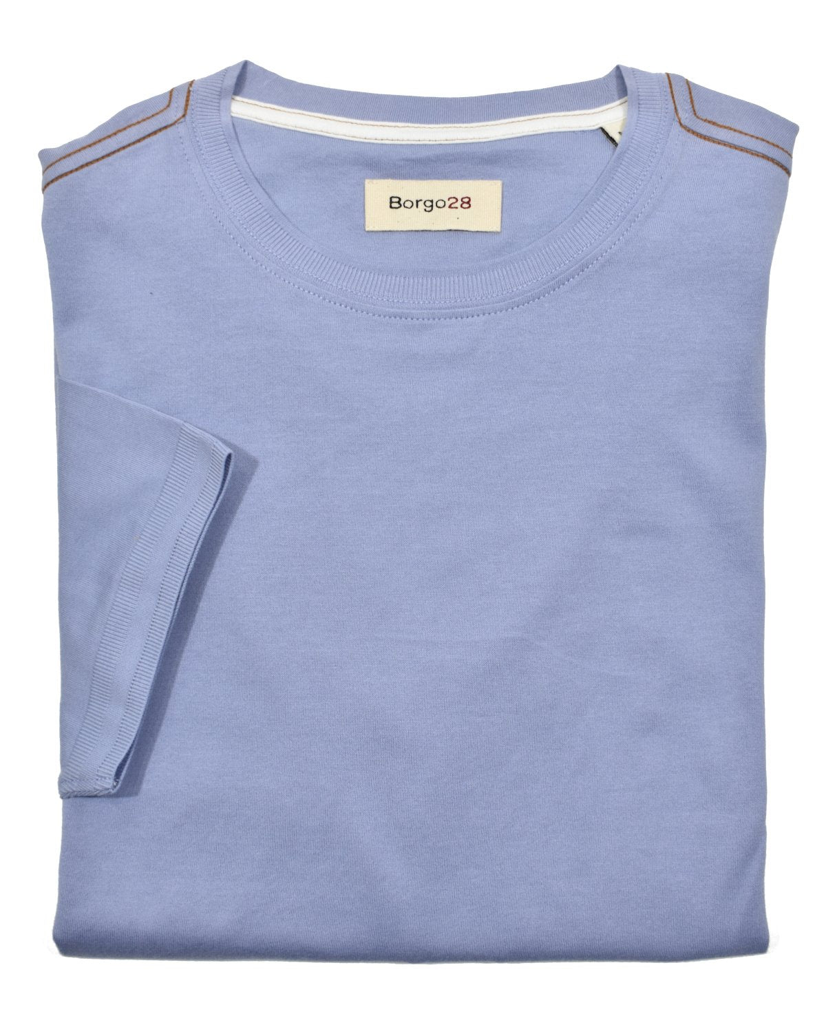 Elevate your casual wardrobe with the ZBK536 Bellagio Tee. Made from ultra cotton, this tee has a sophisticated look and luxurious feel. The jacquard rib effect on the neckline and cuffs, along with contrast stitching on the shoulders, add subtle details for a stylish touch.