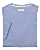 Elevate your casual wardrobe with the ZBK536 Bellagio Tee. Made from ultra cotton, this tee has a sophisticated look and luxurious feel. The jacquard rib effect on the neckline and cuffs, along with contrast stitching on the shoulders, add subtle details for a stylish touch.