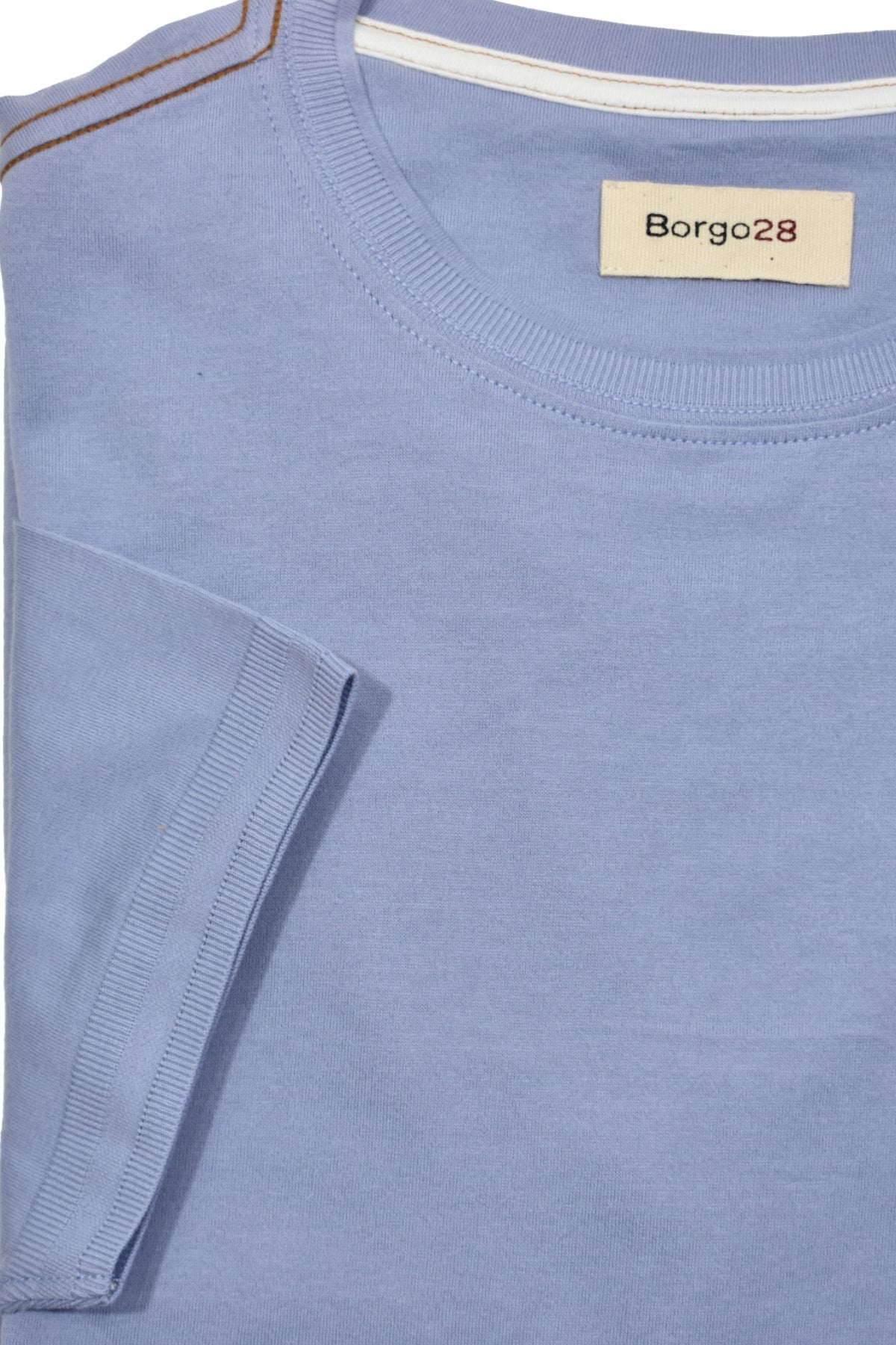 Elevate your casual wardrobe with the ZBK536 Bellagio Tee. Made from ultra cotton, this tee has a sophisticated look and luxurious feel. The jacquard rib effect on the neckline and cuffs, along with contrast stitching on the shoulders, add subtle details for a stylish touch.