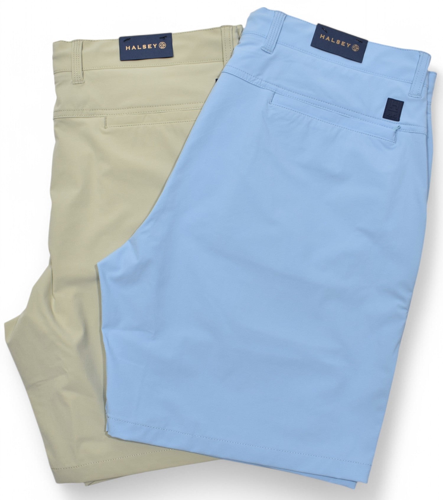The premium Islamorada hybrid short allows for a seamless transition from the beach to the bar.