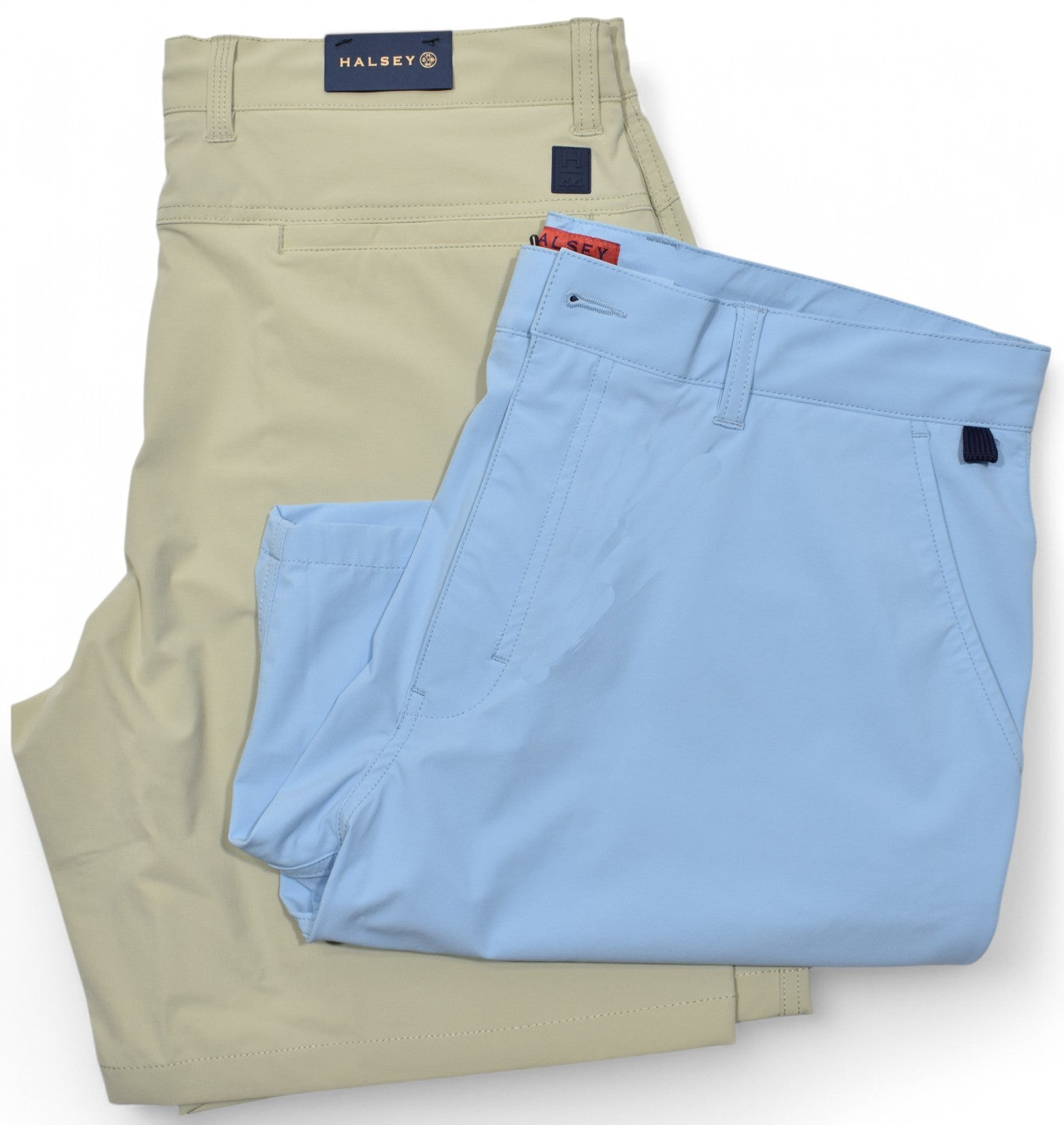 The premium Islamorada hybrid short allows for a seamless transition from the beach to the bar.
