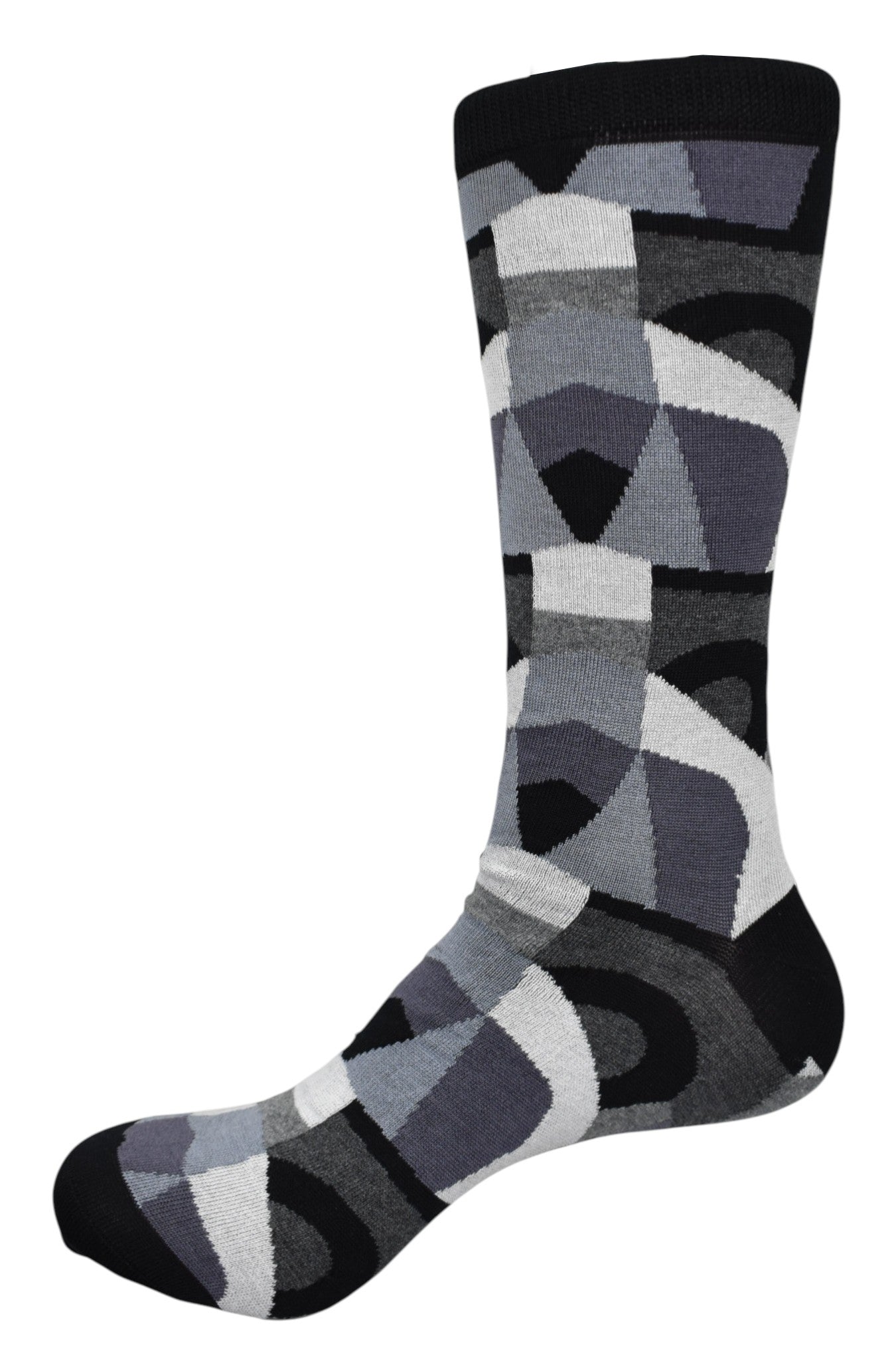 Marcello black charcoal socks.