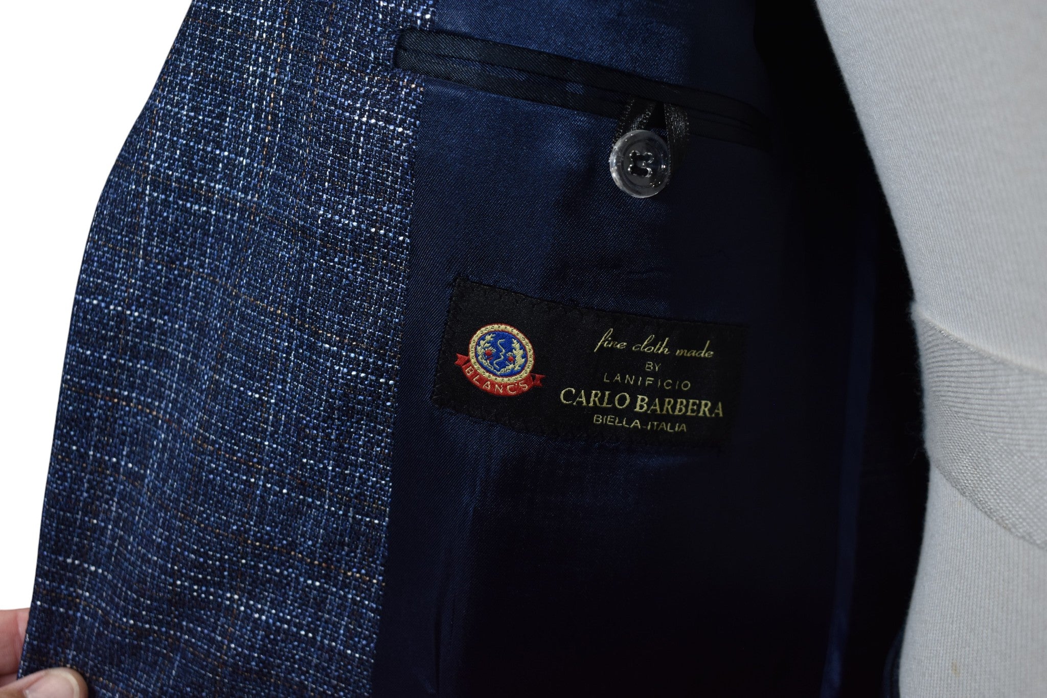 Blue sky Italian wool sport coat.