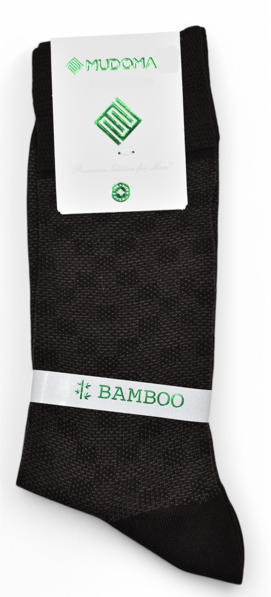 Unleash the ultimate comfort and style with the Marcello Bamboo Elite Chocolate Check Sock!